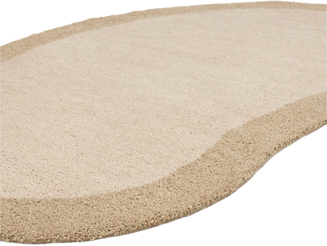 THEKO Wollteppich Gabbeh Super | Beige
