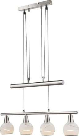 GLOBO LIGHTING LED-Hängeleuchte ELLIOTT | Silber