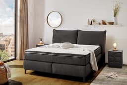 Jockenhöfer Gruppe Boxspringbett Hacienda | Grau