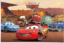 Reinders! Poster Disney's Cars Charaktere | Mehrfarbig