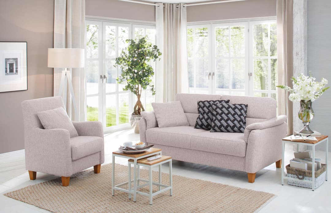 Home affaire Sessel Palmera | Beige