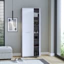 FORTE Schuhschrank Netty | Grau 5