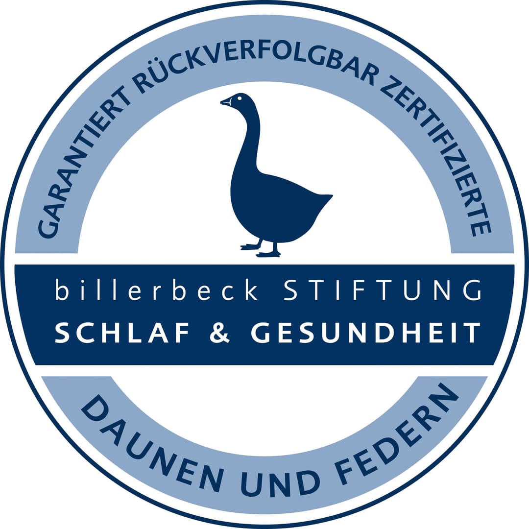 billerbeck Gänsedaunenbettdecke Geneva 90 | Weiß