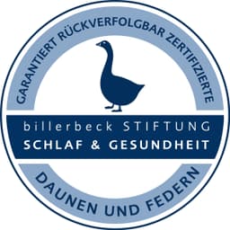 billerbeck Gänsedaunenbettdecke Geneva 90 | Weiß