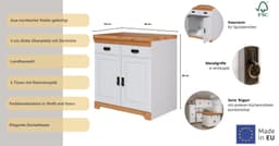 OTTO home Spülenschrank Rügen | Holztöne