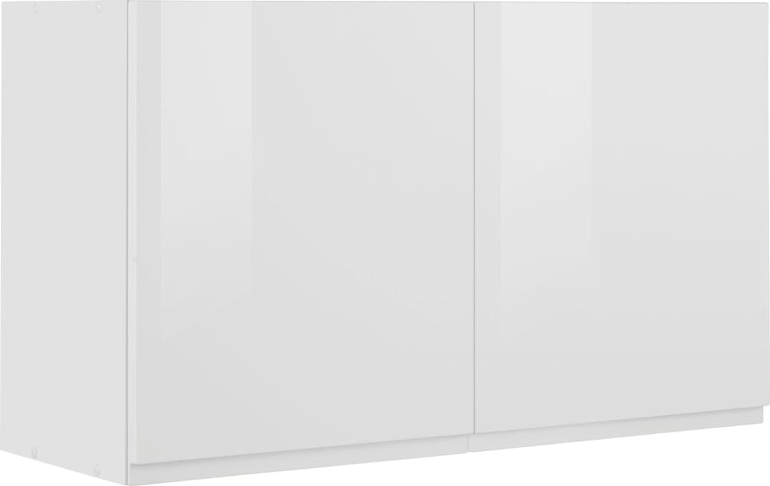 KOCHSTATION Hängeschrank KS-Virginia 100 cm breit, mit 2 Türen | Weiß