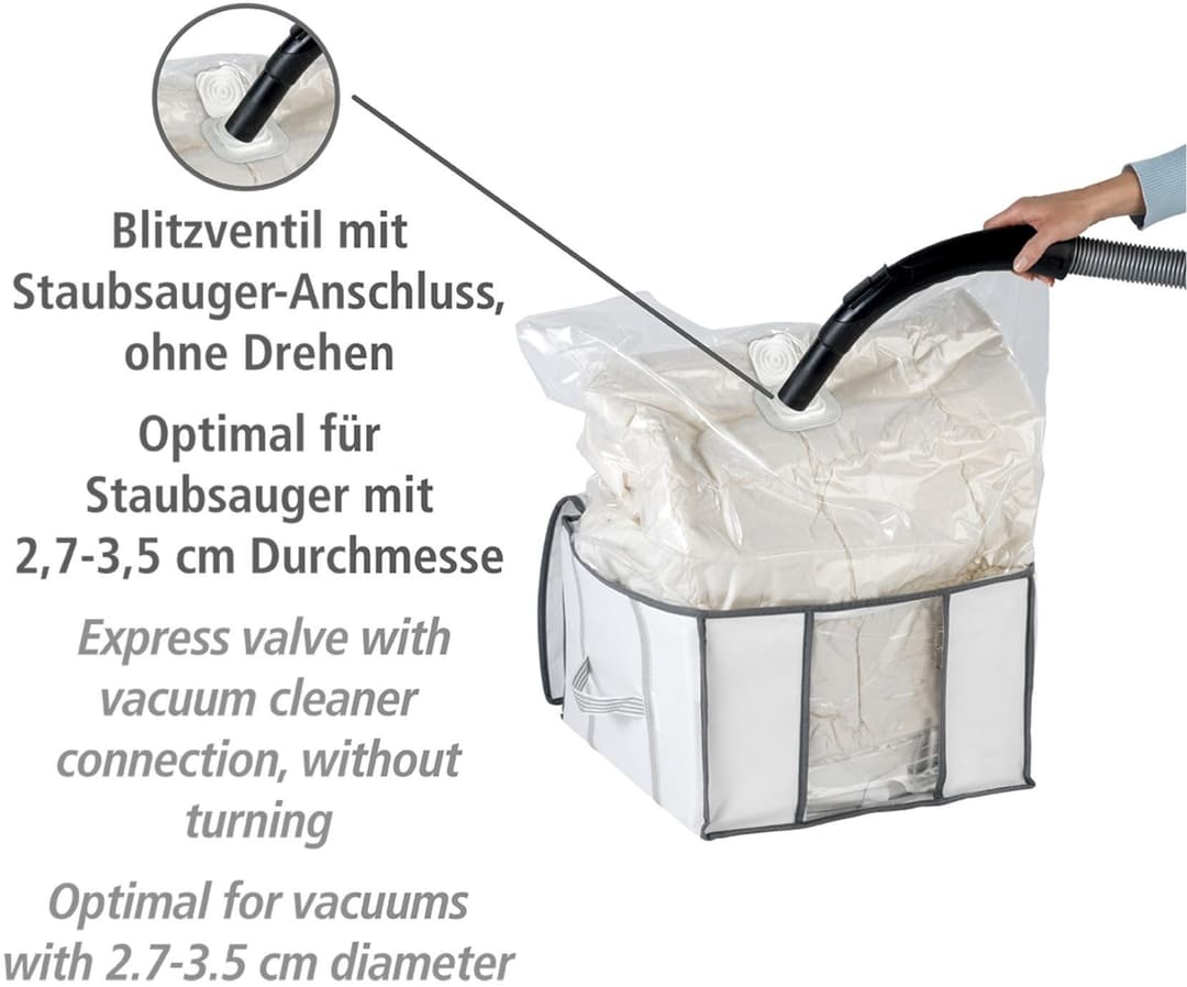 Wenko Vakuum Soft Box S | Weiß