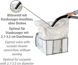 Wenko Vakuum Soft Box S | Weiß