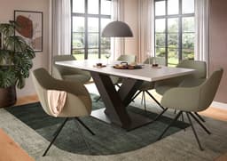Home affaire Esstisch Motus | Weiß