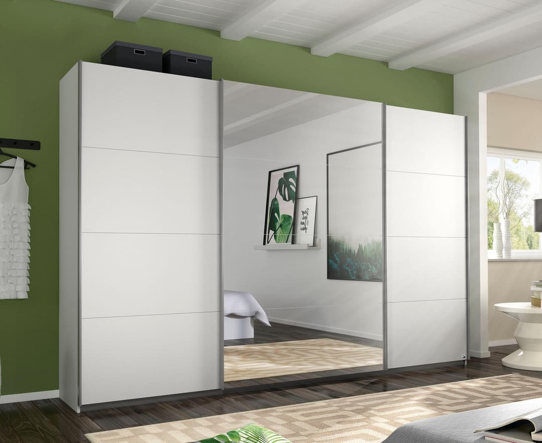 rauch Schwebetürenschrank CORTONA | Weiß