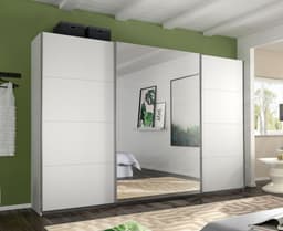 rauch Schwebetürenschrank CORTONA | Weiß