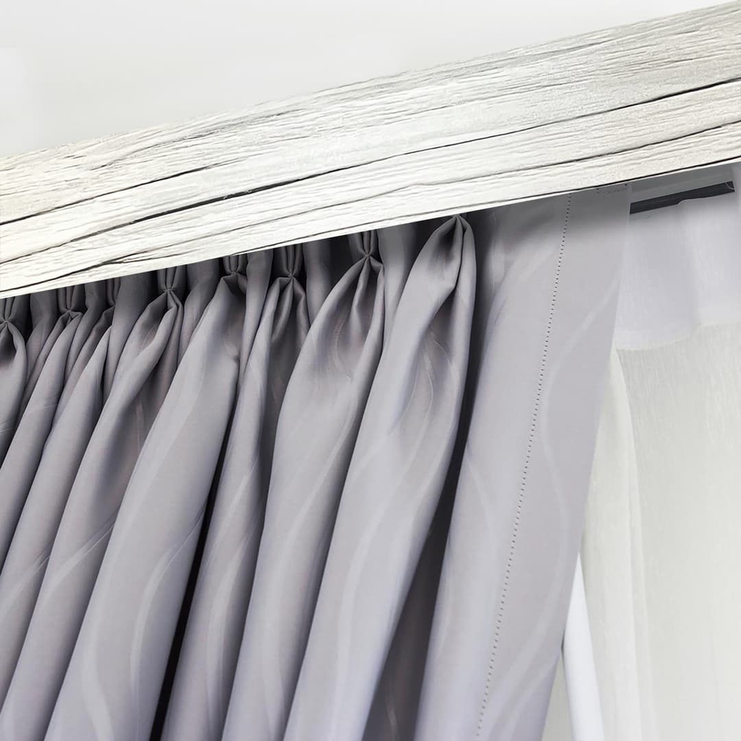SN DECO GROUP Gardinenschiene SH | Schwarz
