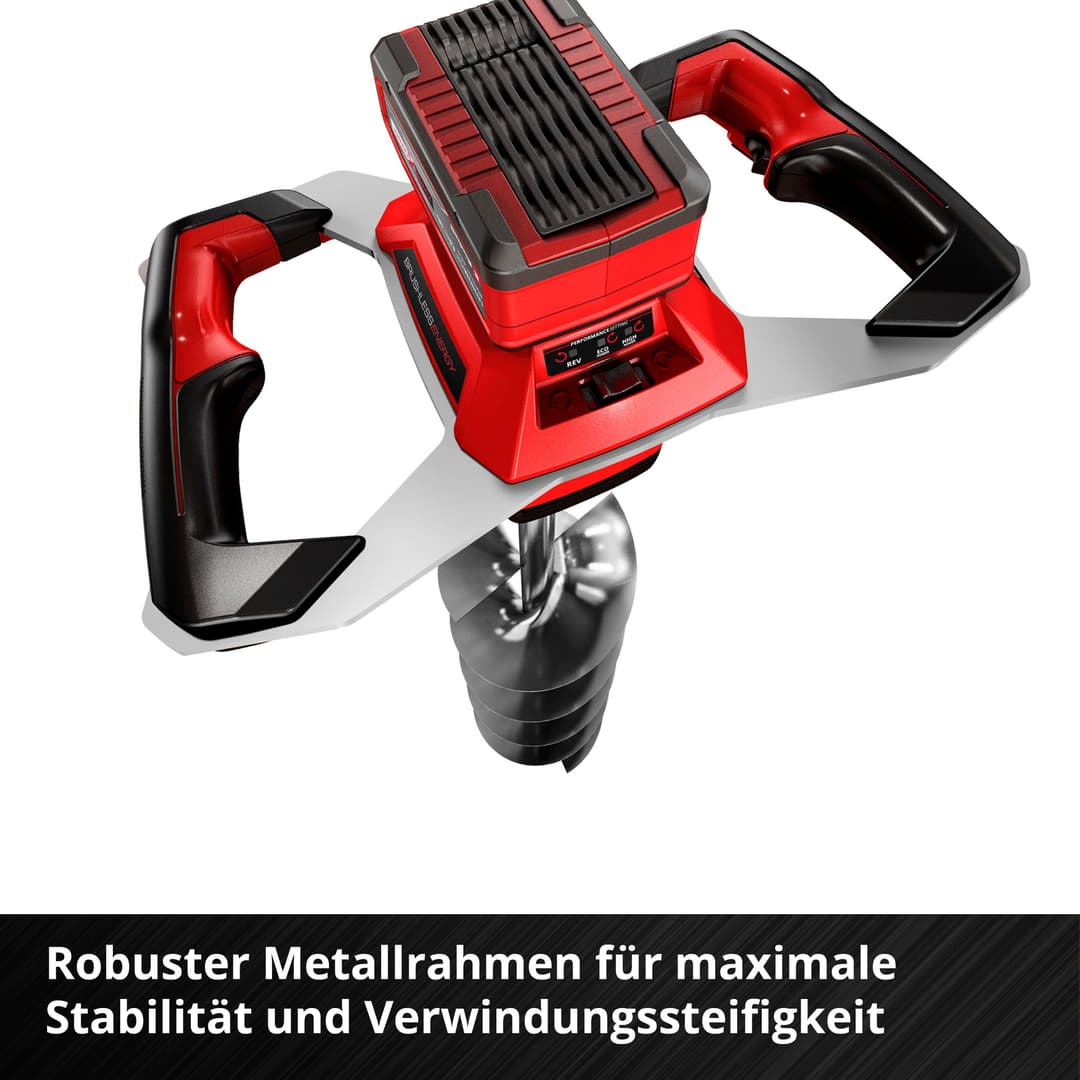 Einhell Erdbohrer GP-EA 18/150 Li BL-Solo | Mehrfarbig