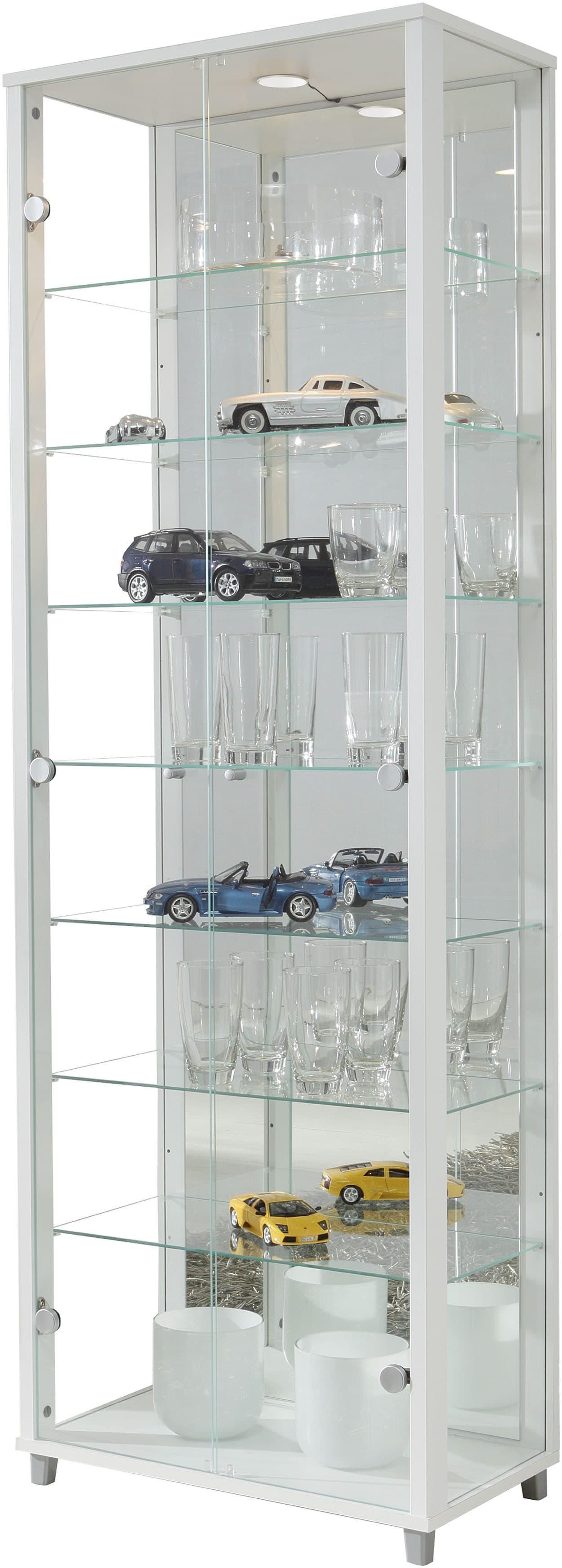 fif möbel Vitrine OPTIMA | Weiß
