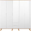 OTTO home Kleiderschrank Lund | Weiß 2