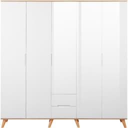 OTTO home Kleiderschrank Lund | Weiß