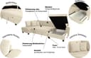 Trends by HG Wohnlandschaft Moritz U-Form | Beige 3
