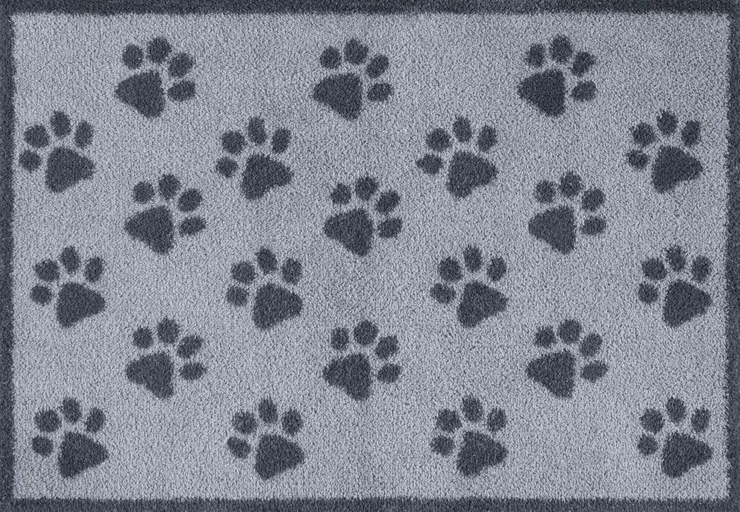 Turtle Mat Fußmatte Paws Grey | Grau