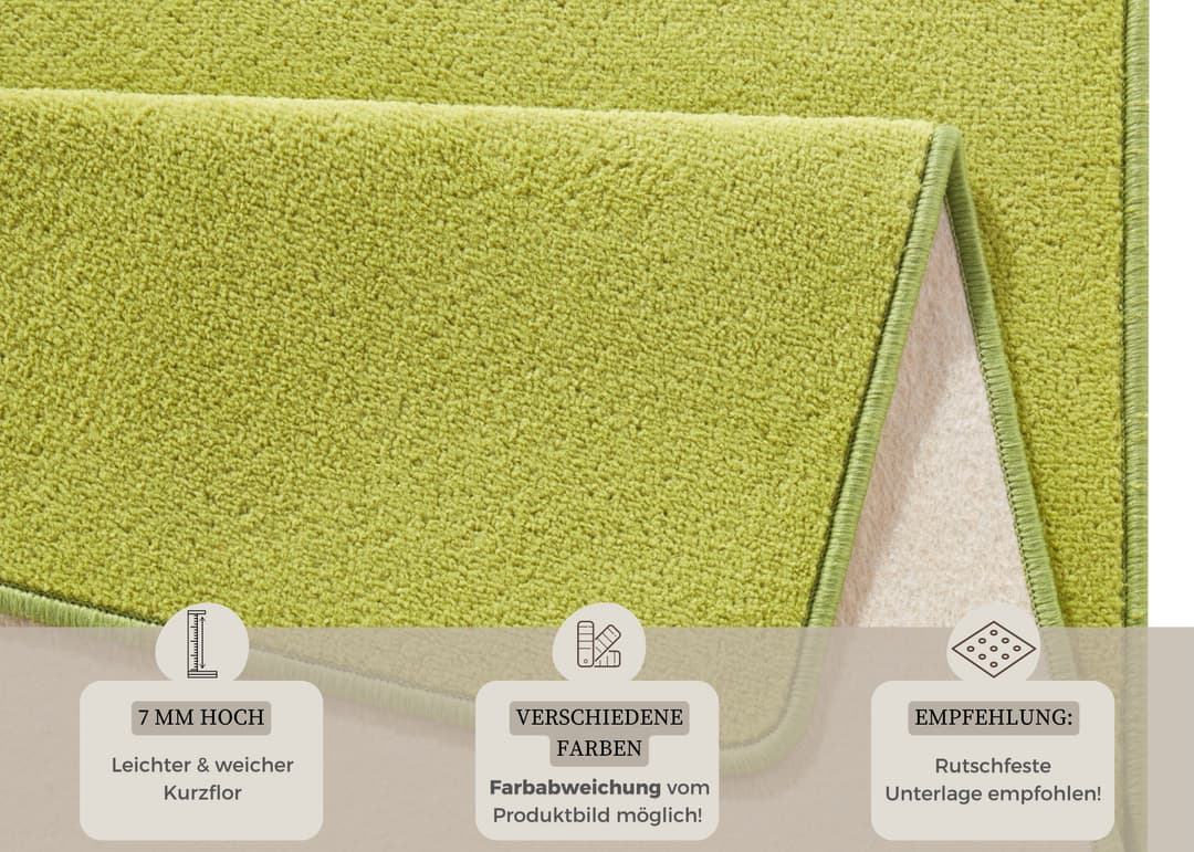 HANSE Home Teppich Fancy | Grün