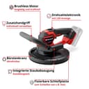 Einhell Akku-Trockenbauschleifer Professional TP-DWS 18/225 Li BL Solo 2