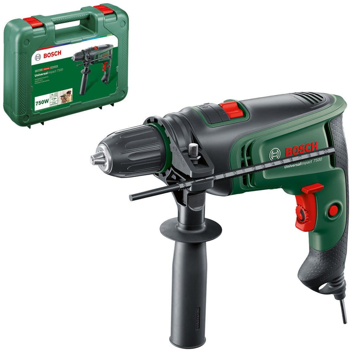 Bosch Home & Garden UniversalImpact 730 Schlagbohrmaschine | Grün