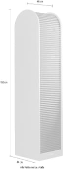 Mäusbacher Rollladenschrank Big System Office | Weiß 3