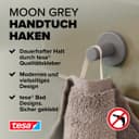 tesa Klebehaken MOON Handtuchhaken | Grau 4