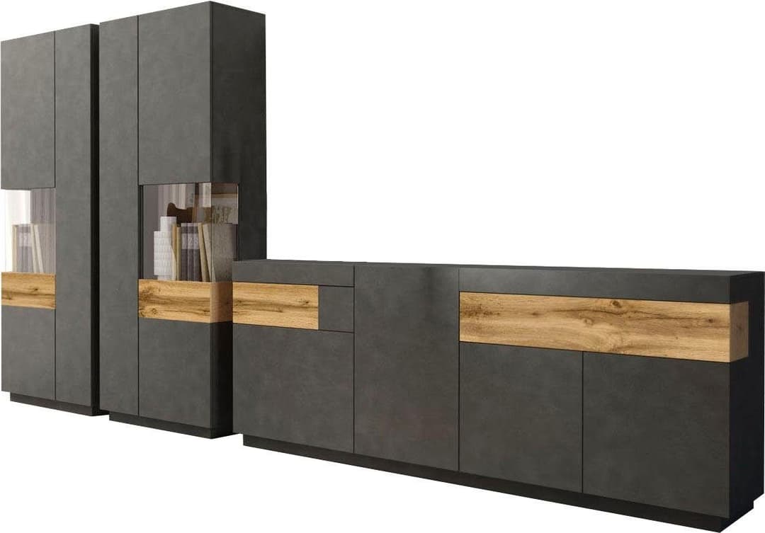 OTTO home Wohnwand SILKE | Grau
