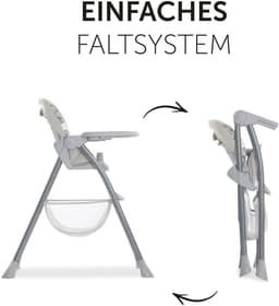 Hauck Sit N Fold Hochstuhl | Mehrfarbig