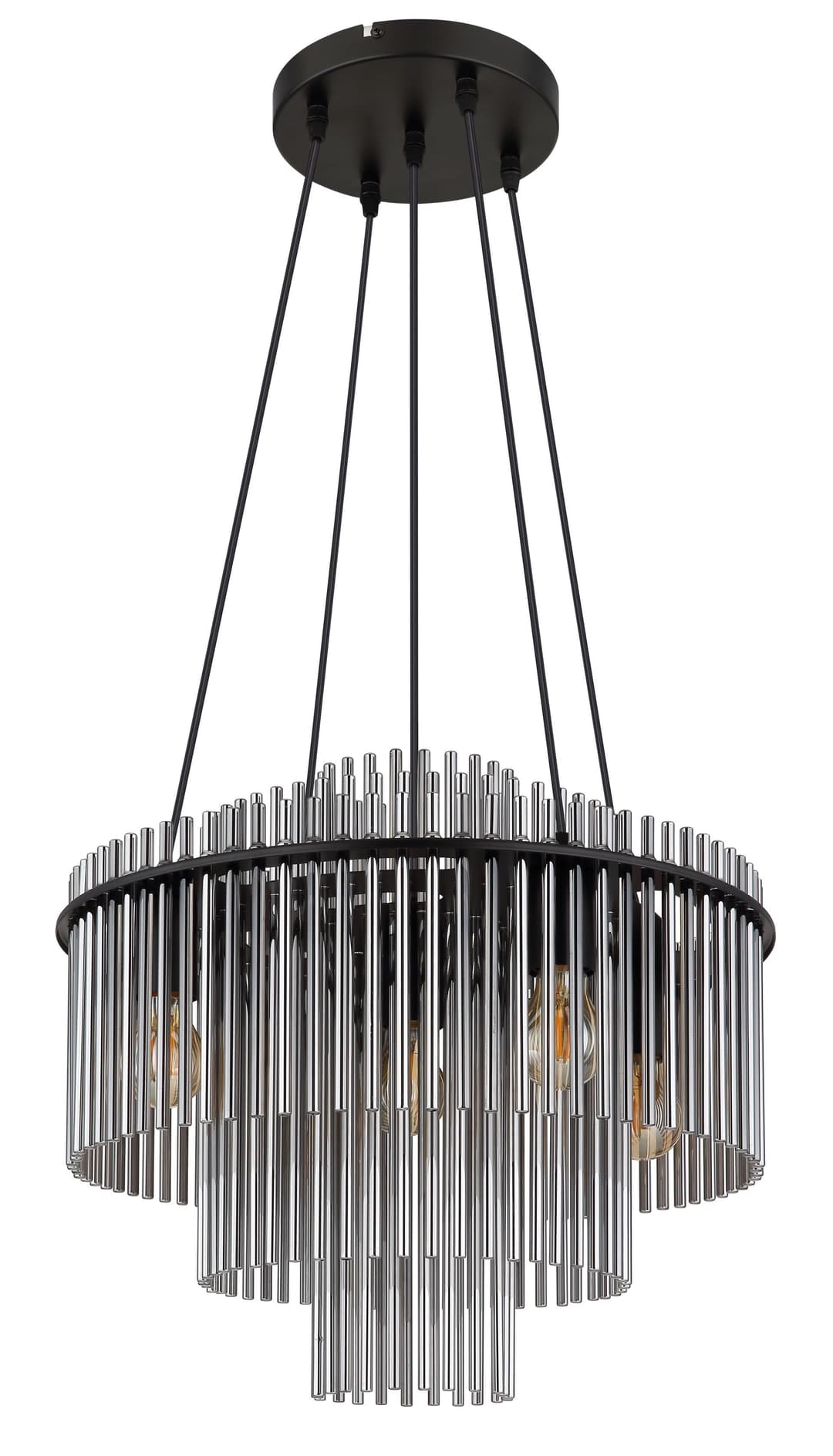 GLOBO LIGHTING Pendelleuchte GORLEY | Silber