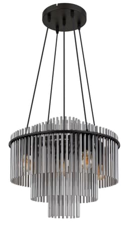 GLOBO LIGHTING Pendelleuchte GORLEY | Silber