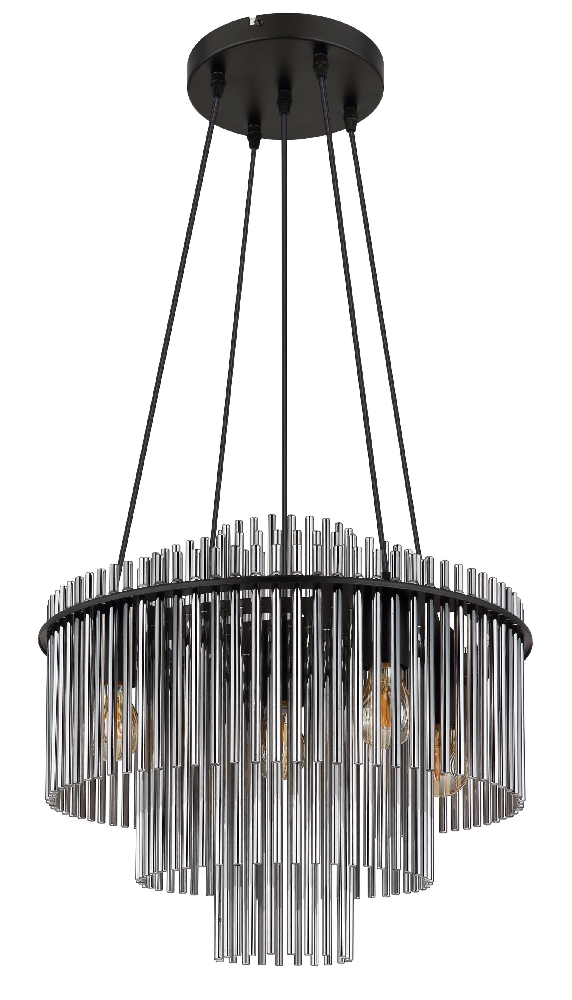 GLOBO LIGHTING Pendelleuchte GORLEY | Silber