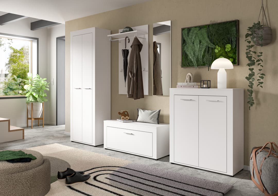 Home affaire Sitzbank AOSTA | Weiß