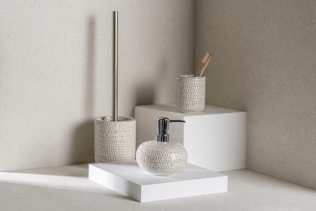 Wenko Badaccessoire-Set Davos | Beige