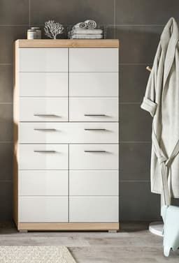 welltime Midischrank SIENA | Mehrfarbig