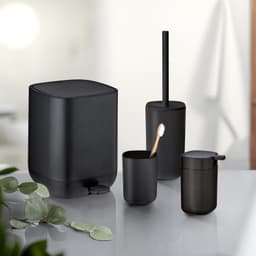 Wenko Davos Badaccessoire-Set | Schwarz