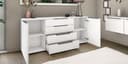 borchardt Möbel Sideboard Tom | Weiß 4