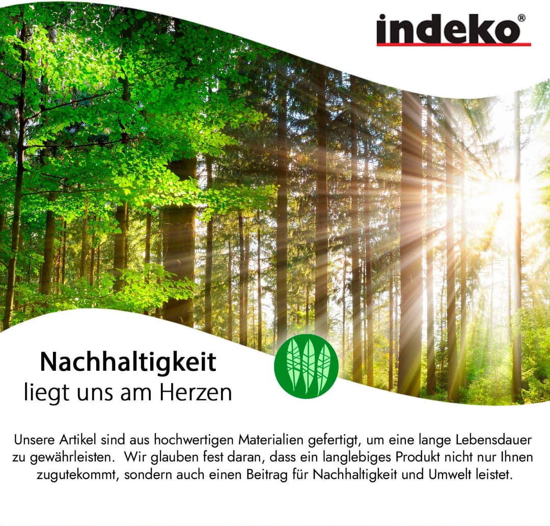 indeko Gardinenstange Bern | Schwarz