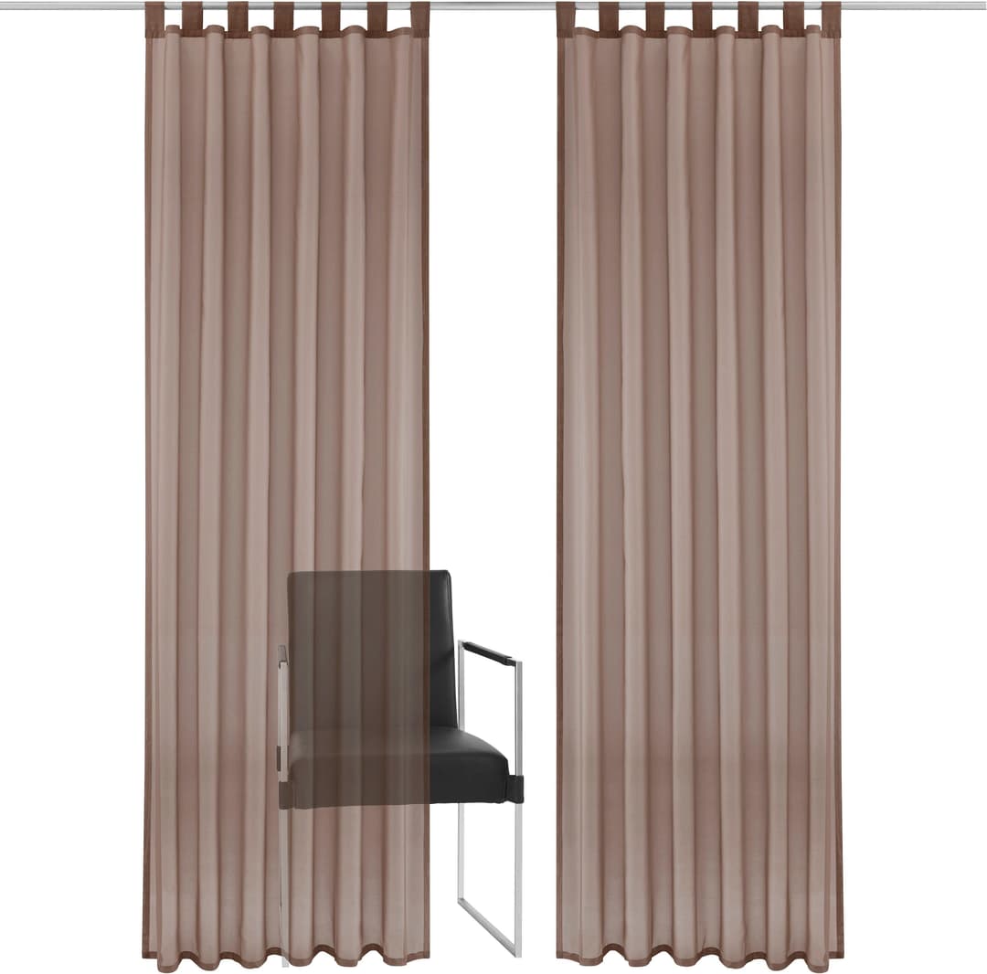OTTO home Gardine XANA | Braun