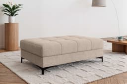 OTTO home Polsterhocker LEEVKE | Beige