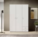Schlafkontor Kleiderschrank Joe | Weiß