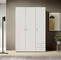 Schlafkontor Kleiderschrank Joe | Weiß