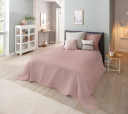 Tagesdecke Melli | Rosa