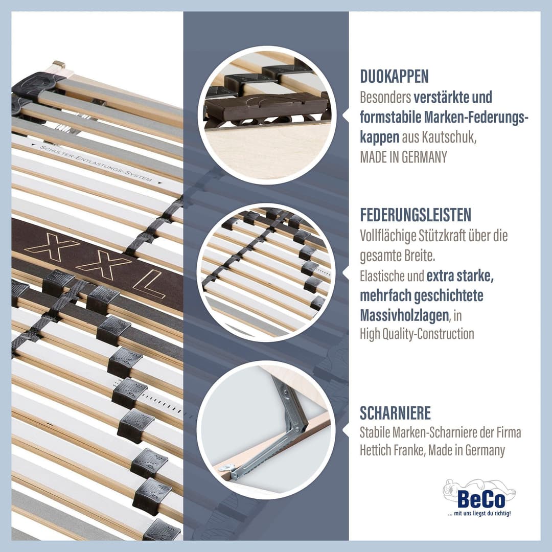 Beco Lattenrost Universal LR-K H 5 | Holztöne