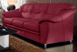 sit&more 3-Sitzer Savona | Rot