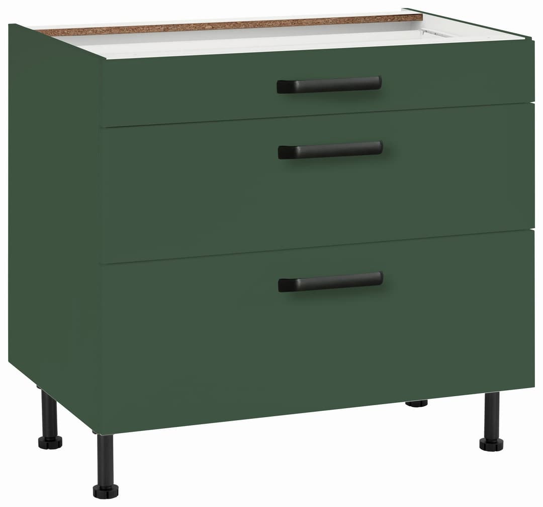 wiho Küchen Unterschrank Simi | Grün