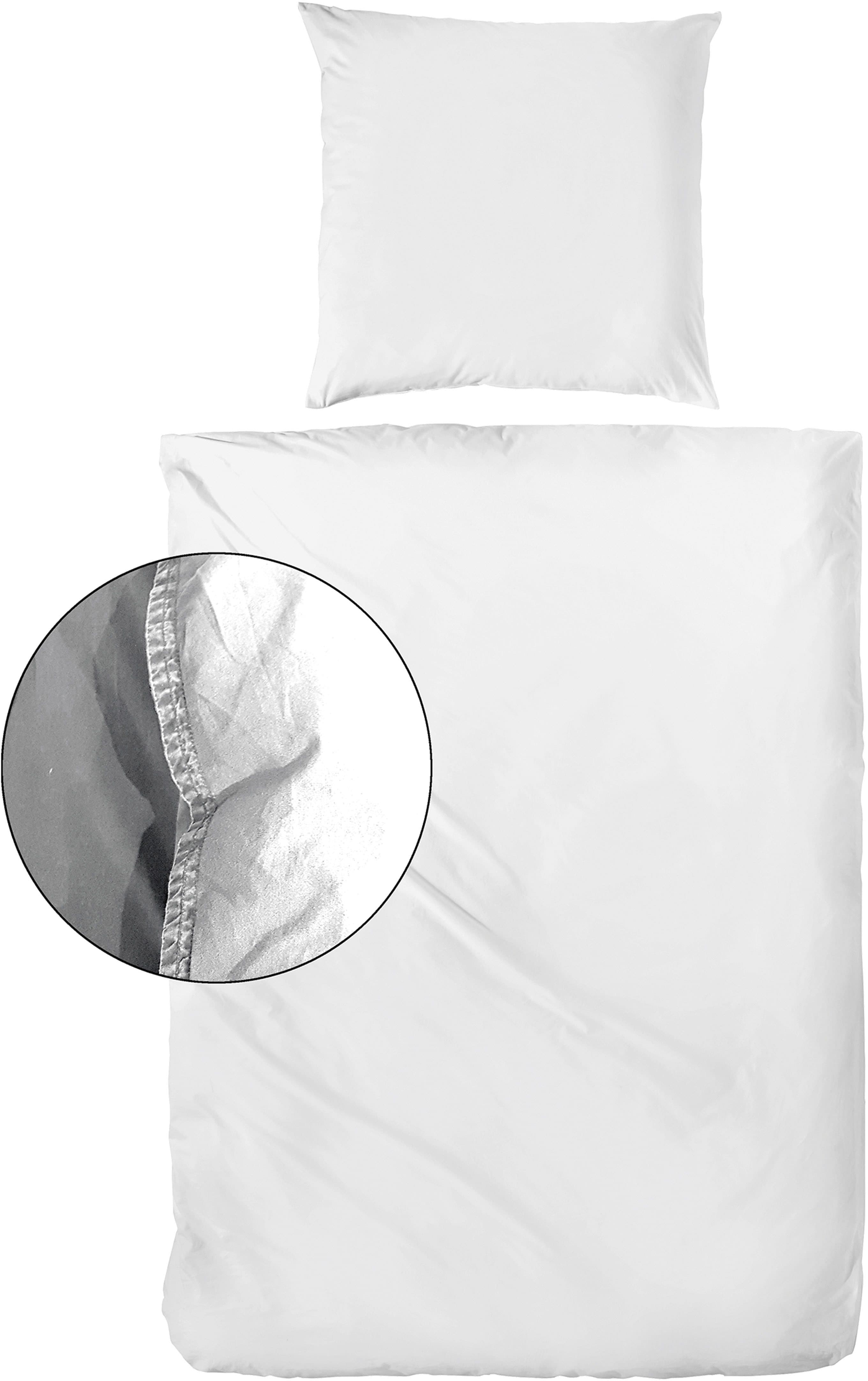Primera Bettwäsche Stone-Washed | Weiß