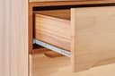 Sideboard VETRO Teilmassiv, Fronten Massivholz, Wohnzimmer, Stauraum, 4