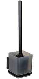Wenko WC-Garnitur Vacuum-Loc Modell Quadro | Schwarz