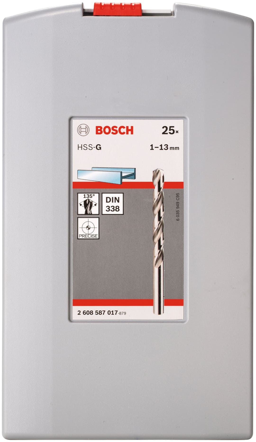 Bosch Professional Bohrersatz ProBox | Grau